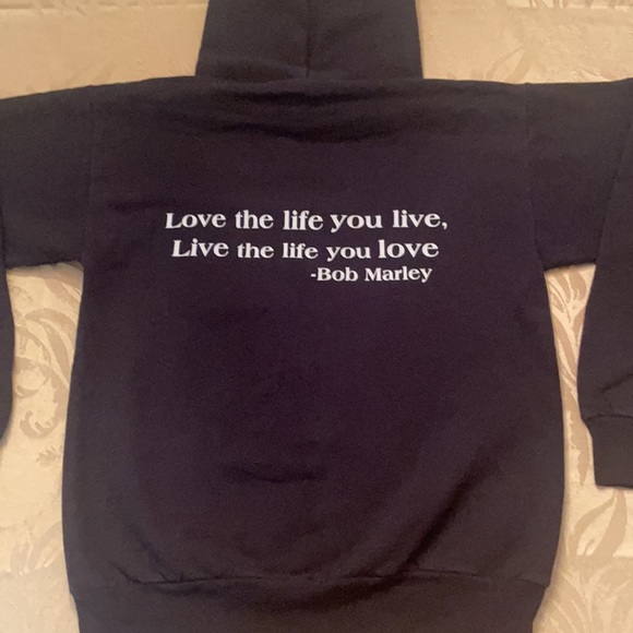 Bob Marley Love the Life You Live sweatshirt hoodie